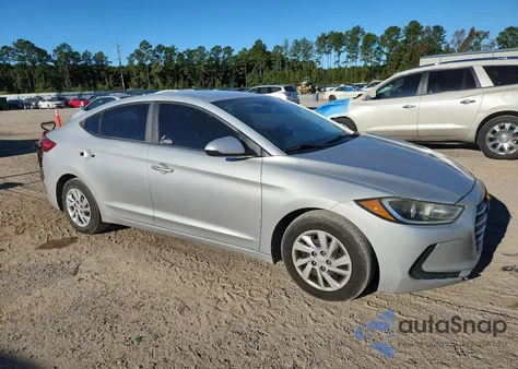 2017 Hyundai Elantra Se from USA, damaged, VIN 5NPD74LF7HH161724